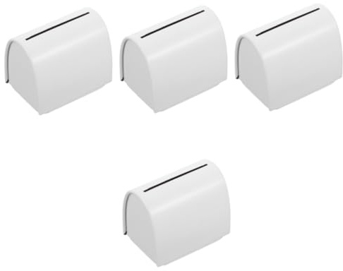 OATIPHO 4 Piezas Contenedor de Almacenamiento de Cuchillas Portátil Caja de Reciclaje de Cuchillas de Afeitar Diseño Práctico y Estético