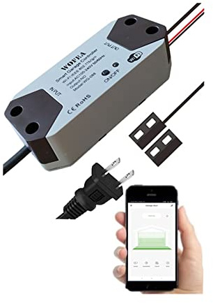 WiFi Smart garagedörröppnare kontroll arbete med SmartLife/Tuya APP-kontroll, ingen hubb kräver support