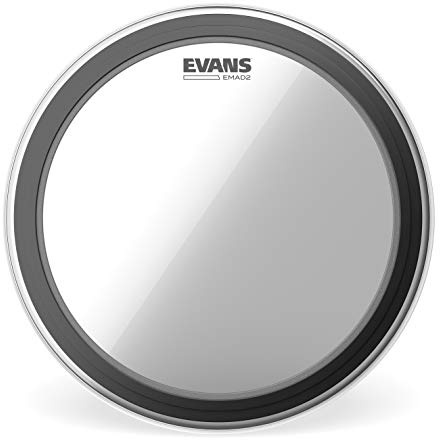 Evans EMAD2 Clear22 BD22EMAD2 Bass Drum Batter - Bass Drum Fell