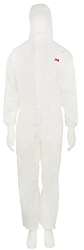 3M Deutschland GT 4520 Schutzanzug Typ 5/6 Größe XL, Weiß / Grün