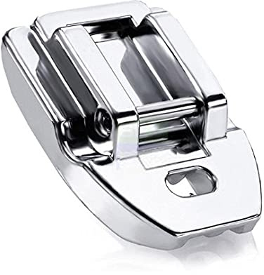 Foot zip concealed invisible zipper compatible with Brother, Janome, Toyota, New Singer domestic sewing machines