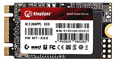 KingSpec SSD M.2 da 512 GB 2242, SSD SATA III 6 Gbps interno M2 SATA, unità di stato NGFF interna per desktop/laptop
