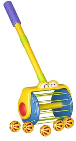 Sharplace Schiebespielzeug für Kleinkinder, Schiebespielzeug für Kleinkinder, Lernaktivitätsspielzeug zum Ziehen von Kleinkindern zum Erlernen des Gehens, Staubsauger