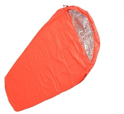 Qaonsciug Sac d'urgence léger thermique pour bivouac de survie, abri de survie, sac de survie, sac de bivouac, sac de bivouac