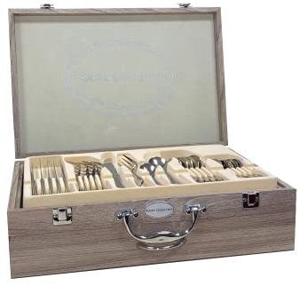 Pradel Excellence - D570-48 - Ménagère de 48 Pièces dans Coffret Noir