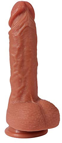 Dildo Realistico, ANFEI Veramente Realistico Giocattoli Erotici di Silicone, Oggetto Fantastico per Masturbazione, 16cm Inseribile