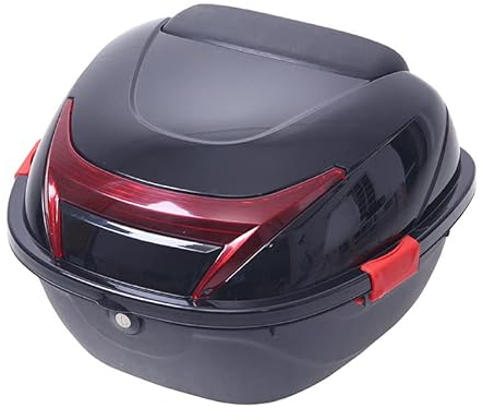 SachsenRAD Valigetta Con Serratura da 35 Litri per Portapacchi - Box per Bicicletta | Montaggio Sul Portapacchi | Valigetta Posteriore