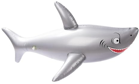 Inflatable Shark Pool Float, Inflatable Shark Toy, Inflatable Animals Shark, Large Inflatable Shark, Inflatable Animal Shark Party Decorations, Fun, Stylish, Realistic Pool Accessories for