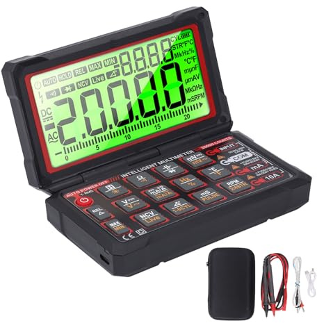 Digital Multimeter, Auto Reparations Multimeter Volt Meter Multimeter Smart Dwell Vinkelmätning