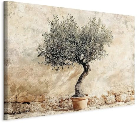 murando - Tableau Décoration Murale Salon, Beige un Fond Rustique, 60x40 cm