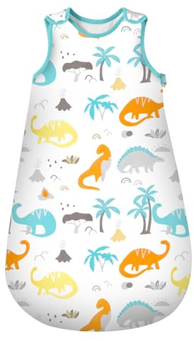Mosebears Saco de Dormir para bebé de Invierno, 2,5 TOG, 100% algodón, Diferentes tamaños, Desde el Nacimiento hasta la Edad de 24 Meses, para Todo el año