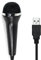 CHILDMORY Microphone USB câblé pour PS2, PS3, WII, XBOX360 et PC