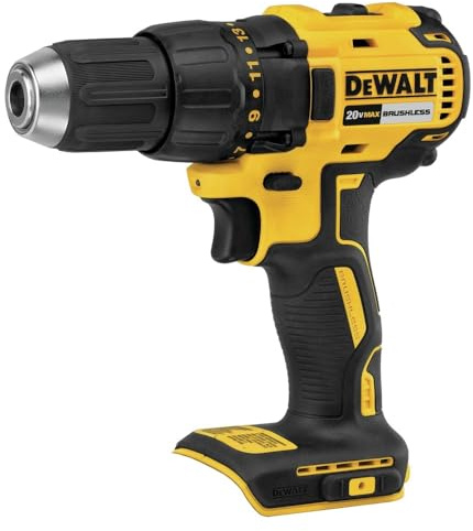 DEWALT 20V MAX* Cordless Drill, 1/2-Inch, Tool Only (DCD777B)