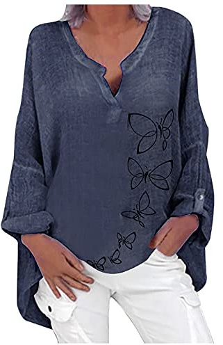 T-Shirts Et Tops De Sport Femme Blouse Allaitement Femme Blouse A Volant Top Femme Manche Longue Chemise De Nuit Femme Longue Manche Longue Top Blanc Femme Manche Longue Top Dentelle Femme