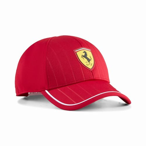 PUMA Scuderia Ferrari F1 2025 Kinder Team-Kappe - Rot - Einheitsgröße