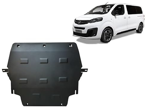 Scut Protection Protección de bajos de motor metálica compatible con Opel Zafira Life (2019-2025)