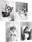 mojoliving Bilder Badezimmer Bilder Gäste WC Schild Badezimmer Poster Toilette WC Deko Bad Poster WC Deko Gästetoilette Bild (Bad Katze, Posterset 4x A4 (21x30cm) | ohne Rahmen)