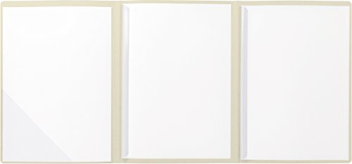 Brunnen Folder for Job Application Documents Structured Card with Fine Lines A4 10 Sheets Chamois