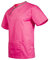 Clinotest Kasack „München“, Schlupfkasack/Pflegekasack/Unisex-Kasack, Berufsbekleidung, in verschiedenen Trendfarben, Gesundheitswesen (XS, Rosita/Pale Grey)