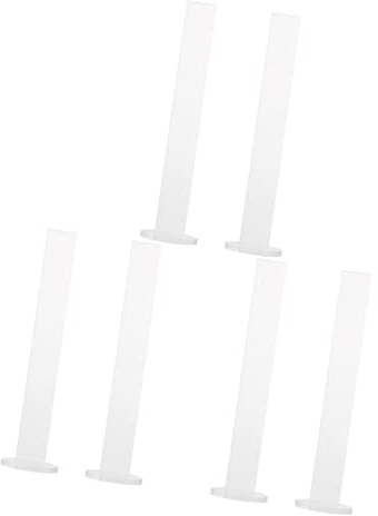 Artibetter 6 Sets Display Tapes Jewelry Home Bead Tape Tool Desktop Container Stands Aging Washi Storage for Transparent Acrylic Holders Holder Racks Shelf Art Organizers Clear Wash Adhesive