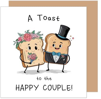 Carte de vœux de mariage premium carrée Edition Seidel avec enveloppe. Carte de mariage, carte de félicitations pour mariage, juste mariés, couple (HQ139 SW025)