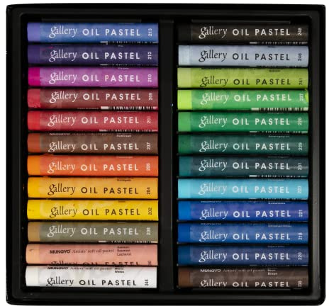 Gallery Oil Pastels Premium, thickness 10 mm, L: 7 mm, asstd colours, 24asstd