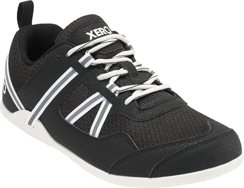 Xero Shoes Mens Prio Black/White UK 8.5