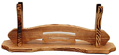 BiJun Schwertständer, Katana-Ständer, Samurai-Schwertständer Präsentationsständer Katana Halterung für Katana Wakizashi Tanto Unterstützung aller Schwerter (1 Schwerter)