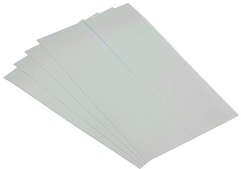 PATIKIL 7 Polarizadas Película Hojas, 4 Paquete Adhesivo Polarizador Lineal Polarizador Filtro 10x15.5cm para Pantalla Fotografía Iluminación, 90 Grados