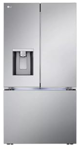 LG LRYXC2606S 25.5 Cu. Ft. Stainless Steel French Door Counter Depth Smart Refrigerator