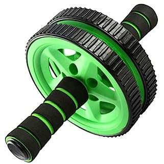 BCOATH Bauchroller Ab Wheel Mit Rutschfestem Griff Doppelrad Bauchmuskeltrainer Für Effektives Workout Und Fitness Ideal Für Anfänger Und Fortgeschrittene