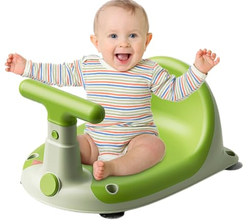 Ranley Babybadsitz, Badewannensitz,Ergonomischer Duschhocker für Kinder | Multifunktionales Babybad muss nicht rutschernde Motorradform Duschsitz für Kleinkind