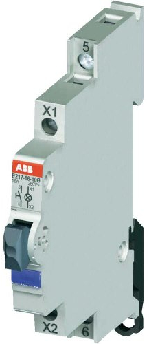 ABB E217-16-01E PULS. 1NC LED 115-250VCA GIALLO
