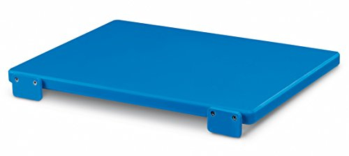 AUSONIA - 66419 TABLA DE CORTE DE POLIETILENO DE CARNICERO 70 X 40 X 2 COLOR AZUL CON POSIBILIDAD DE FIJACIÓN A PARED/MUEBLE