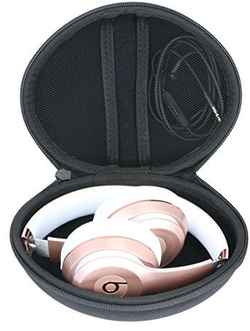 co2CREA Hart Reise Schutz Hülle Etui Tasche für Beats by Dr. DRE Studio Pro Studio3 Solo4 Solo3 Solo2 Solo Kabelloser Bluetooth Kopfhörer(Nur Fall, Ohne Kopfhörer)