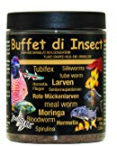 Discusfood Buffet di Insect Flachgranulat Komplettes, vollwertiges, extrudiertes Alleinfutter für alle Zierfischarten, die eine artgerechte Ernährung mit Insekten benötigen.