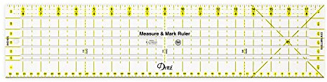 Dritz Measure & Mark Ruler, Clear