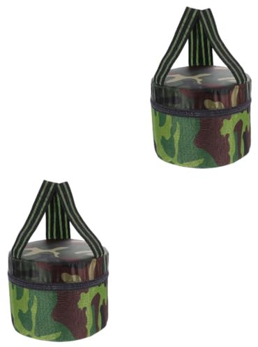 YARNOW 2 STK Gartenhocker Aus Keramik Tritthocker Campinghocker Gartenbank Gartenhocker Im Freien Gartenhocker Für Senioren Tragbarer Gartenhocker Schemel Tische Und Stühle Arbeit Falten