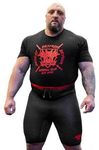 CERBERUS Strength Strongman Hybrid Briefs (9mm Neoprene High Waisted Shorts)