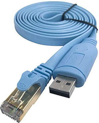DSD TECH SH-RJ45P USB to Console Cable with PL2303GT chip for Routers Switches 3M/10FT