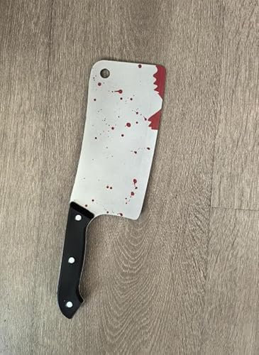 DERAYEE 2 Pezzi Coltello Finto,Pugnale in Plastica Halloween,Coltello per Spaventosa Festa di Halloween