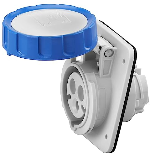 Gewiss HP – Base/S Angled 10O HP 2 Poles + Earth 16 A 230 V 6H IP67