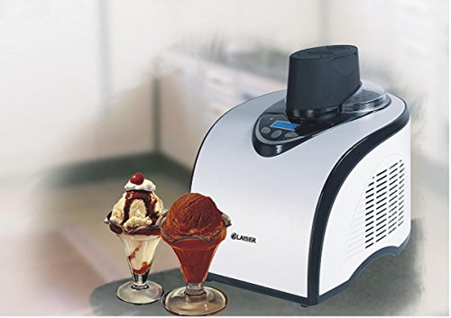 Klaiser H50 Turbine à Glaces professionnelle Livré avec Livre de 62 Recettes