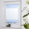 ourdeco® Plissee Easy / 80 x 210 cm weiß/lichtdurchlässig/Klemmen=Montage ohne Bohren=Smartfix=Klemmfix-Plissee=Easy-to-fix
