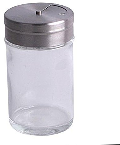 Spargispezie vetro/cromato 9,5 cm