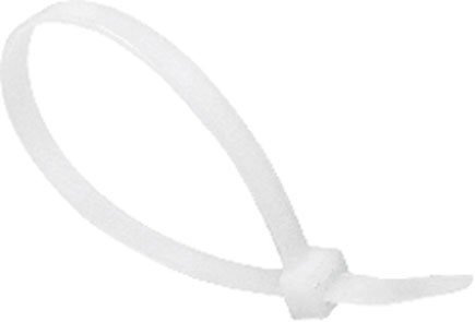 Norma 8600110604 - fläns nylon tandad polyamid 6,6 4,8x290mm 79mm vit