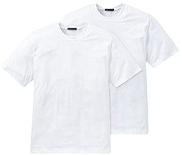 Schiesser Herren Unterhemd 2 er Pack 208150-100, Gr. 7 (XL), Weiß (100-weiss)