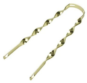 20 Twisted Fender Braces Gold. for 20 Bikes Fender Braces. Braces Sold ea