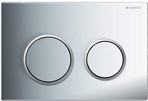 Geberit 115085KH1, Piastra di azionamento per cassette di risciacquo ad incasso Omega 20 115.085.KH.1, 2 portate