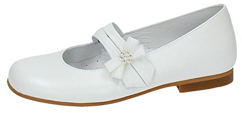 BAMBINELLI 872334 ZAPATOS DE CEREMONIA NIÑA ZAPATO COMUNIÓN BLANCO 34